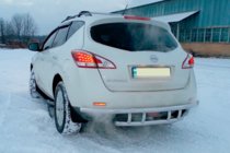 Nissan Murano 2008–2014 Zadnji zaščitni lok AK (nerjaveče jeklo) fotografija 3