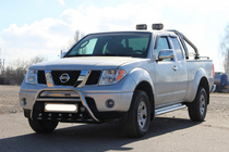 Nissan Navara 2006–2015 Prednji zaščitni lok WT003 (nerjaveče jeklo) fotografija 6