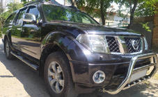 Nissan Navara 2006–2015 Prednji zaščitni lok WT003 (nerjaveče jeklo) fotografija 3