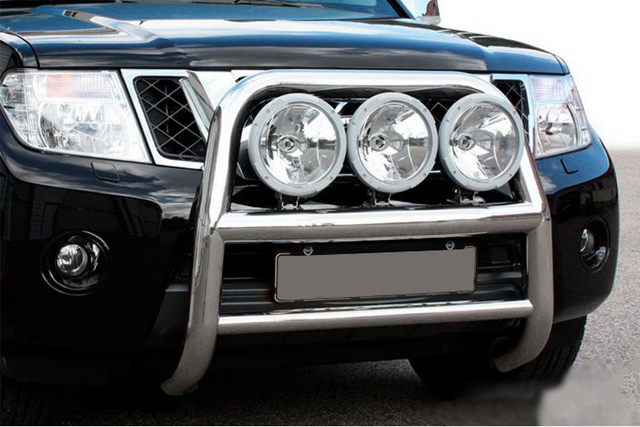 Nissan Navara 2006–2015 Sprednji zaščitni lok WT018 (nerjaveče jeklo) Image