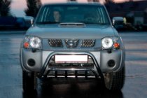 Nissan NP300 1999–2015 Prednji zaščitni lok WT002 (nerjavno jeklo) fotografija 2