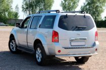 Nissan Pathfinder R51 2005–2014 Zadnji zaščitni lok AK002 (nerjaveče jeklo) fotografija 1