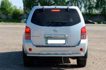 Nissan Pathfinder R51 2005–2014 Zadnji zaščitni lok AK002 (nerjaveče jeklo) fotografija 2