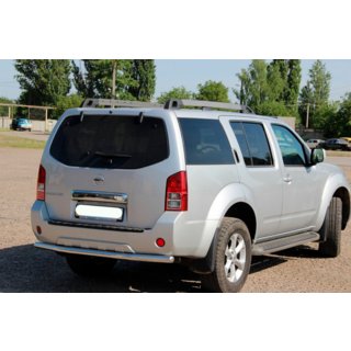 Zadnji zaščitni lok AK002 (nerjaveče jeklo) Nissan Pathfinder R51 2005–2014 fotografija 3