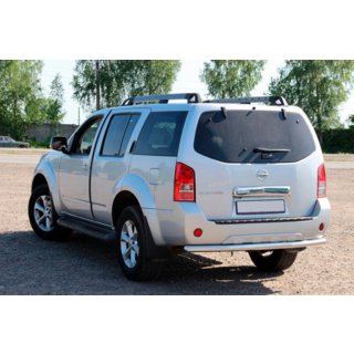 Zadnji zaščitni lok AK002 (nerjaveče jeklo) Nissan Pathfinder R51 2005–2014 fotografija 1