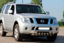 Nissan Navara 2006–2015 Prednji zaščitni lok WT008 (nerjavno jeklo) fotografija 2