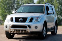 Nissan Pathfinder R51 2005–2014 Prednji zaščitni lok WT008 (nerjavno jeklo) fotografija 4