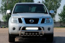 Nissan Pathfinder R51 2005–2014 Prednji zaščitni lok WT008 (nerjavno jeklo) fotografija 3