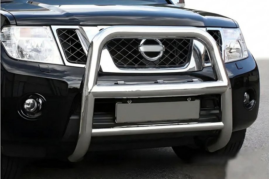 Nissan Pathfinder R51 2005–2014 Sprednji zaščitni lok WT018 (nerjaveče jeklo) Fotografija 1