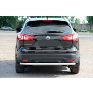 Zadnji zaščitni lok AK002 (nerjaveče jeklo) Nissan Qashqai 2014–2021 fotografija 1