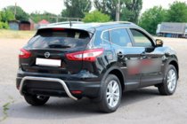 Nissan Qashqai 2014–2021 Zadnji zaščitni lok AK007-1 (inox) fotografija 1