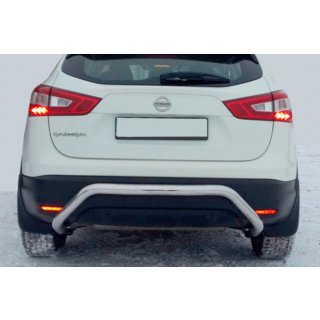 Zadnji zaščitni lok AK007-1 (inox) Nissan Qashqai 2014–2021 fotografija 4