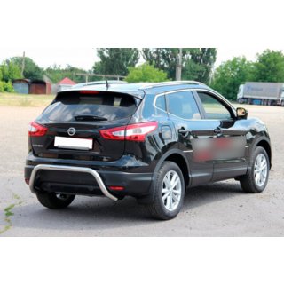 Zadnji zaščitni lok AK007-1 (inox) Nissan Qashqai 2014–2021 fotografija 1
