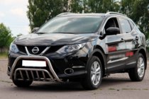 Nissan Qashqai 2014–2021 Prednji zaščitni lok WT002 (nerjavno jeklo) fotografija 2