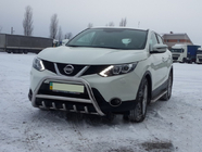Nissan Qashqai 2014–2021 Prednji zaščitni lok WT003 (nerjaveče jeklo) fotografija 3