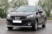 Nissan Qashqai 2010–2014 Sprednji zaščitni lok ST008 (nerjavno jeklo) fotografija 2