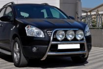 Nissan Qashqai 2010–2014 Prednji zaščitni lok WT018 (inox) fotografija 2