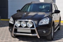 Nissan Qashqai 2010–2014 Prednji zaščitni lok WT018 (inox) fotografija 3