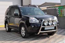 Nissan X-trail T31 2007–2014 Sprednji zaščitni lok WT018 (nerjaveče jeklo) fotografija 2
