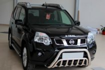 Nissan X-trail T31 2007–2014 Sprednji zaščitni lok WT002 (nerjavno jeklo) fotografija 5