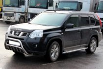 Nissan X-trail T31 2007–2014 Sprednji zaščitni lok WT002 (nerjavno jeklo) fotografija 3