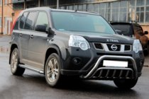 Nissan X-trail T31 2007–2014 Sprednji zaščitni lok WT002 (nerjavno jeklo) fotografija 2