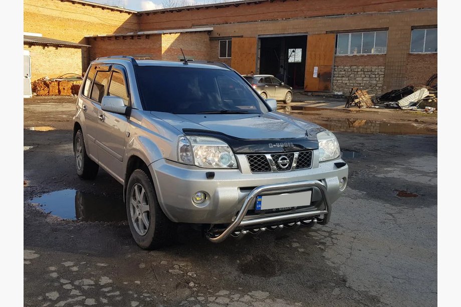 Nissan X-trail T31 2007–2014 Sprednji zaščitni lok WT003 (nerjavno jeklo) Fotografija 9