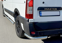 Renault Master 2011–2023 Bočne cevi BB002 (2 kosa, inox) fotografija 8