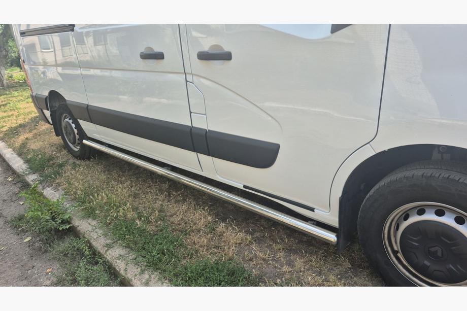Renault Master 2011–2023 Bočne cevi BB002 (2 kosa, inox) Fotografija 9
