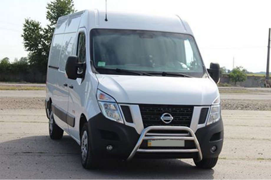Renault Master 2011–2023 Sprednji zaščitni lok WT022 (nerjaveče jeklo) Image
