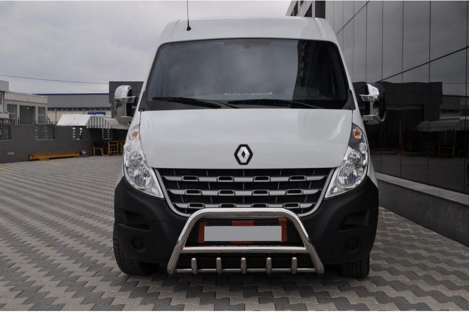 Opel Movano 2010–2021 Prednji zaščitni lok WT003 (nerjavno jeklo) Image
