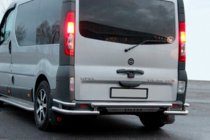 Opel Vivaro 2001–2015 Zadnji zaščitni lok AK-Special (nerjavno jeklo) fotografija 1