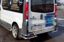 Opel Vivaro 2001–2015 Zadnji zaščitni lok AK-Special (nerjavno jeklo) fotografija 5