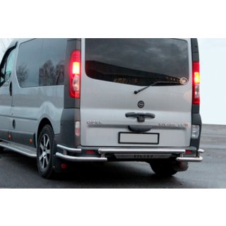 Zadnji zaščitni lok AK-Special (nerjavno jeklo) Opel Vivaro 2001–2015 fotografija 1