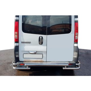 Zadnji zaščitni lok AK-Special (nerjavno jeklo) Opel Vivaro 2001–2015 fotografija 2