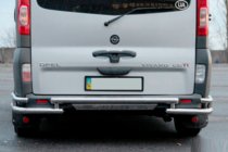 Renault Trafic 2001–2015 Zadnji zaščitni lok AK-Special (nerjavno jeklo) fotografija 5
