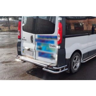 Zadnji zaščitni lok AK-Special (nerjavno jeklo) Renault Trafic 2001–2015 fotografija 3