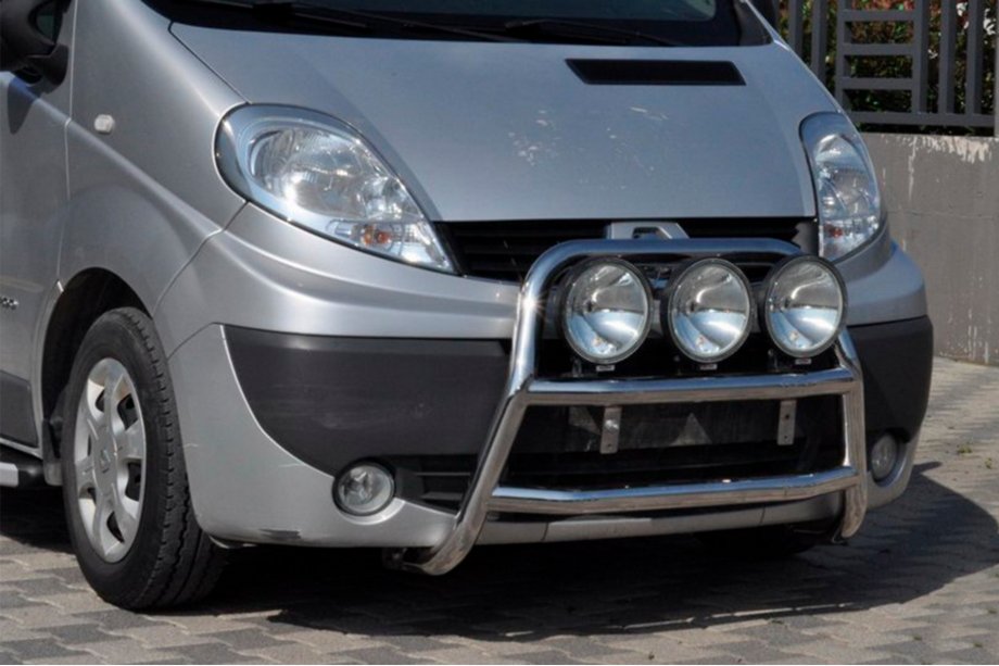Opel Vivaro 2001–2015 Prednji zaščitni lok WT018 (inox) Image