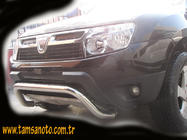 Dacia Duster 2008–2018 Sprednji zaščitni lok ST011 (nerj.) fotografija 5
