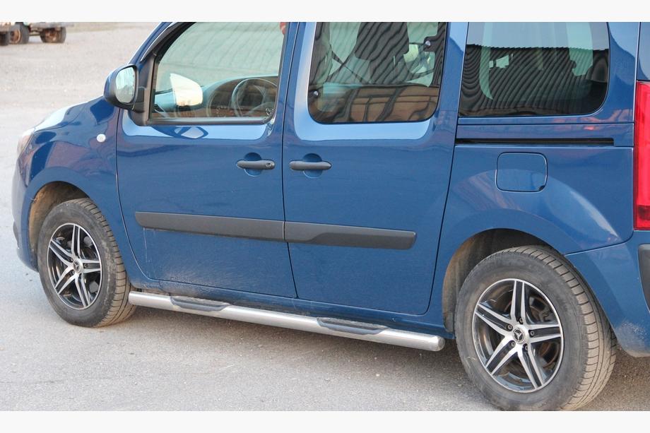 Mercedes Citan 2013–2021 Stranske cevi (2 kos, nerjavno jeklo) 51 mm, dolga medosna razdalja, brez plastičnih vložkov Fotografija 2