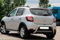 Renault Sandero 2013–2022 Zadnji zaščitni lok AK007 (nerjavno jeklo) fotografija 4