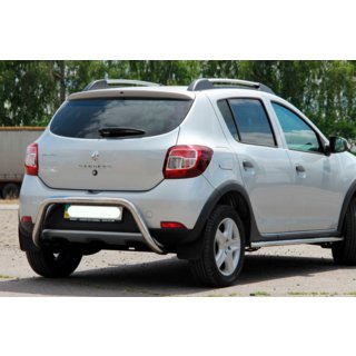 Zadnji zaščitni lok AK007 (nerjavno jeklo) Dacia Sandero 2013–2020 fotografija 4