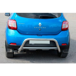Zadnji zaščitni lok AK007 (nerjavno jeklo) Dacia Sandero 2013–2020 fotografija 3
