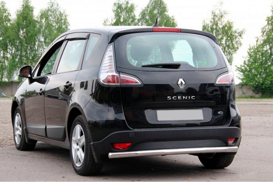 Renault Scenic/Grand 2009–2016 Zadnji zaščitni lok AK002 (nerjaveče jeklo) Image