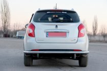SsangYong Korando 2010–2019 Zadnji zaščitni lok AK005 (nerjaveče jeklo) fotografija 2