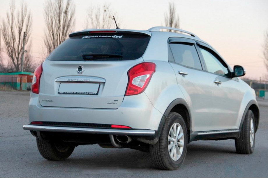 SsangYong Korando 2010–2019 Zadnji zaščitni lok AK005 (nerjaveče jeklo) Image