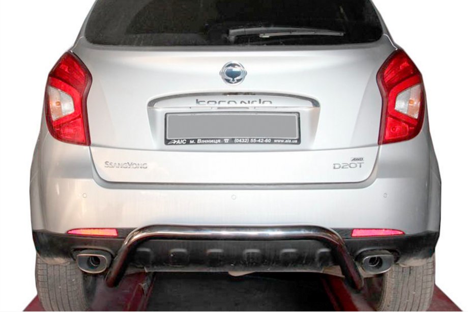 SsangYong Korando 2010–2019 Zadnji zaščitni lok AK007 (nerjavno jeklo) Image