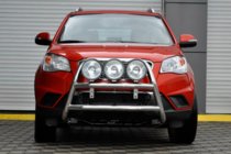SsangYong Korando 2010–2019 Prednji zaščitni lok WT018 (inox) fotografija 1