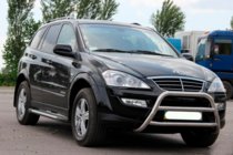 SsangYong Kyron 2005–2014 Prednji zaščitni lok WT022 (nerjavno jeklo) fotografija 3