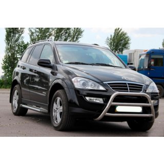 Prednji zaščitni lok WT022 (nerjavno jeklo) SsangYong Kyron 2005–2014 fotografija 3